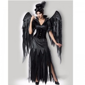 Полуночный ворон 1138 черный участник взрослых костюмы, сексуальный карнавал косплей хэллоуин