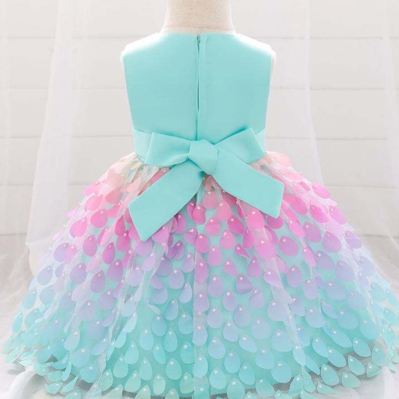 Baige Amazon Top Sale Pale Permaid Sequin Bab