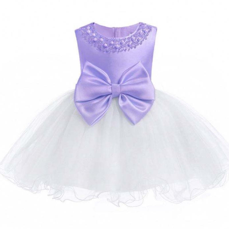 Оптовое свадебное мероприятие Frock Cremony Girll Party Платье детские новорожденные.