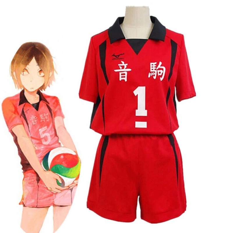 Взрослые Haikyuu Nekoma High School#5 1 Kenma Kozume Kuroo Tetsuro Cosplay Haikiyu Volley Ball Team Team